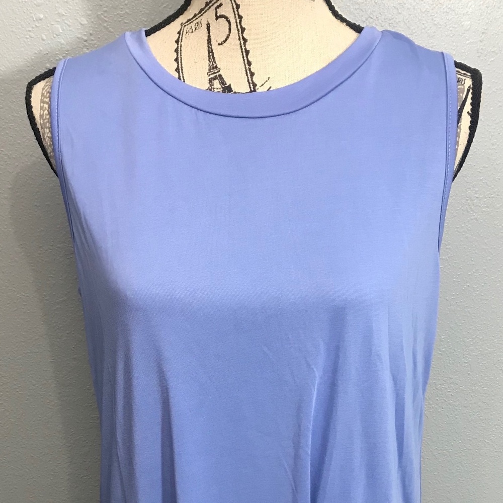 AT LAST BEST BASIC HI LOW DRESS